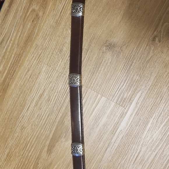 Brown leather Fossil belt - Picture 7 of 9